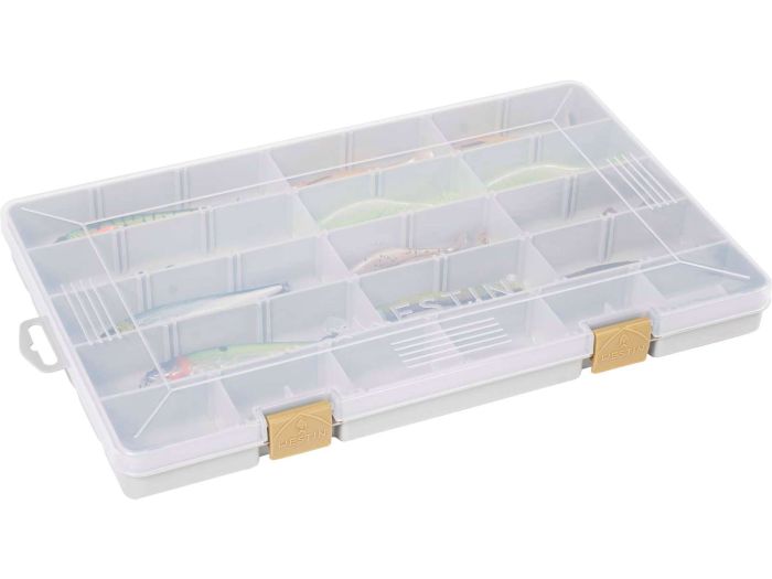 Karp WESTIN W3 Tackle Box 35,5x22,5x3,5cm  Grey/Clear