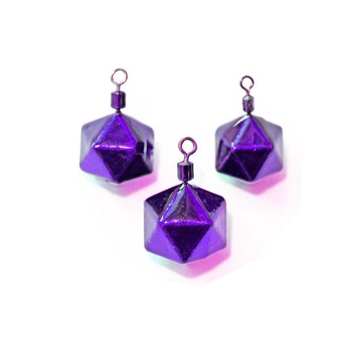 Jig-rig faceted PURPLE