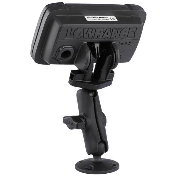RAM® Composite Double Ball Mount for Lowrance Hook² & Reveal Series
