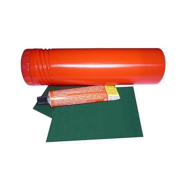 Ремкомплект к надувной лодке, (пенал, клей, латка 4 шт., ключ клапана)