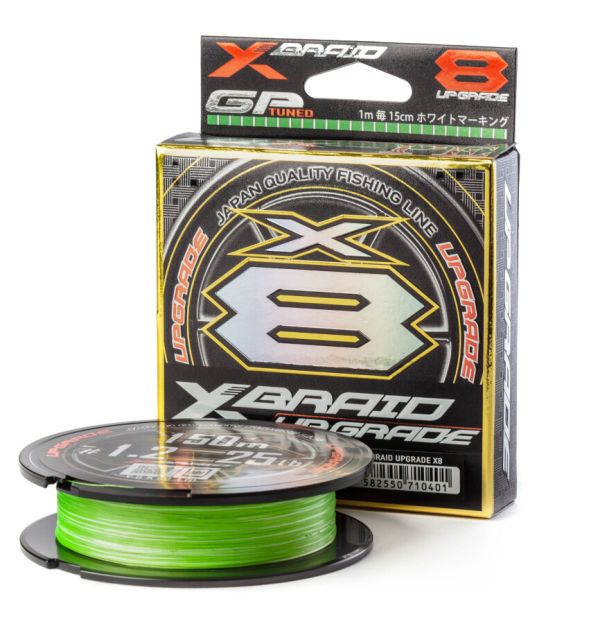 Braided Line YGK X-Braid Upgrade X8 150m #0.6/0.128mm 14lb/6.3kg